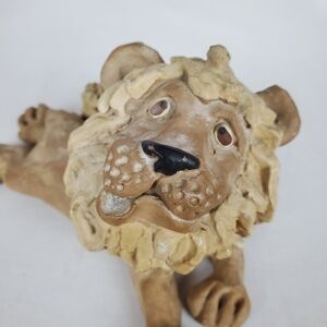 VTG Dave Grossman signed silly lazy cowardly Lion